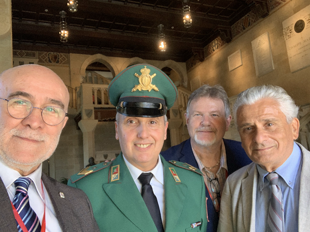 La delegazione CUN-ICER