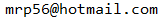 immagine del mio indirizzo e-mail