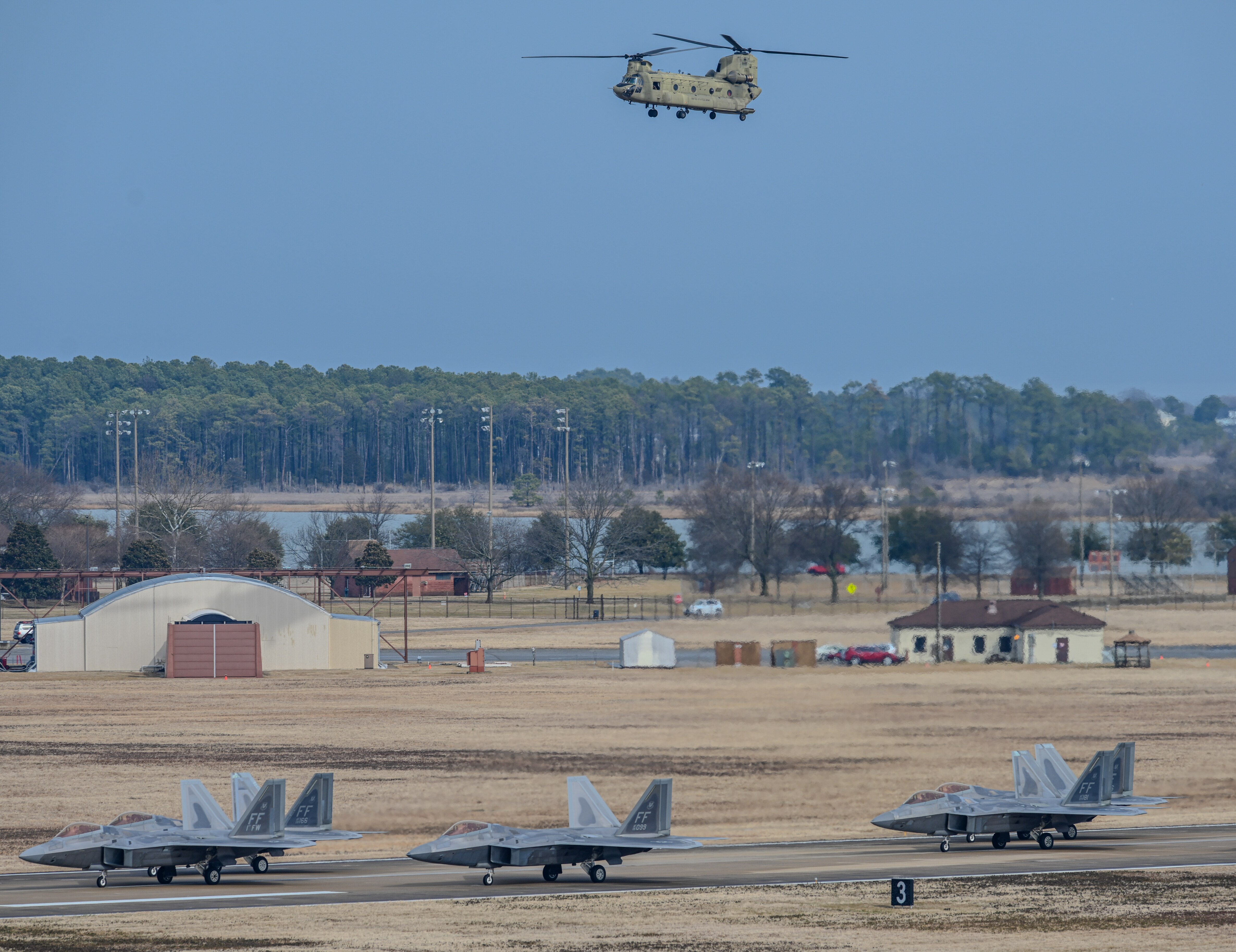 La base aerea di Langley, in Virginia